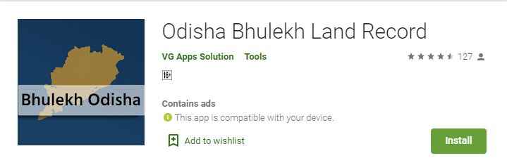 Bhulekh Odisha Mobile App