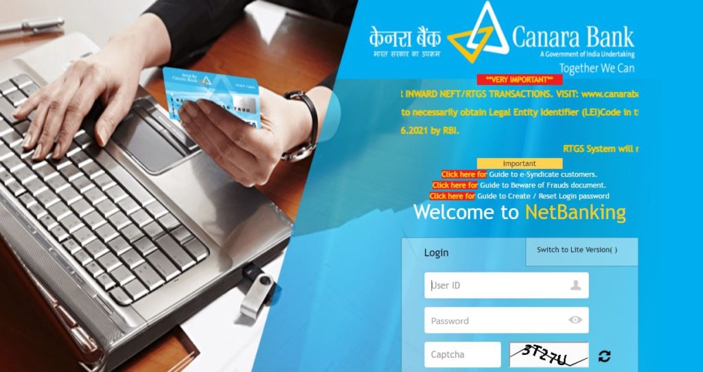 Canara Bank Balance Check