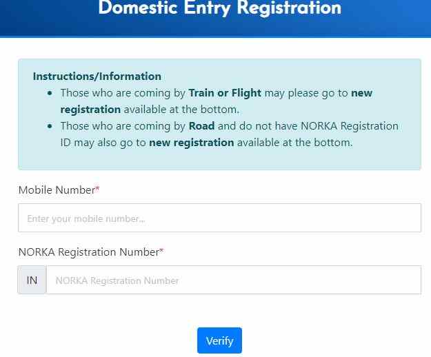 TN E Pass Registration