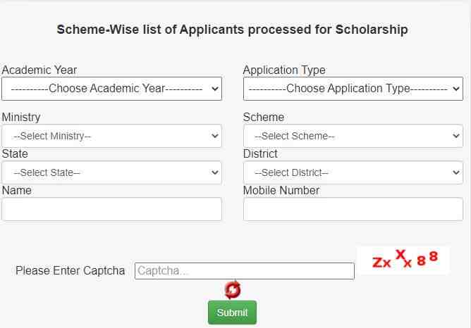 View List Of Applicants Processed For NMMS Scholarship