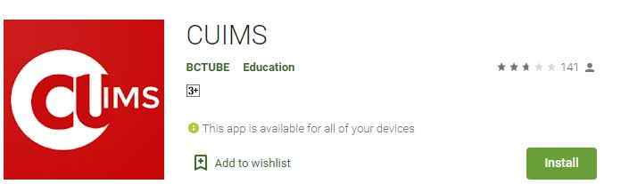 CUIMS APP