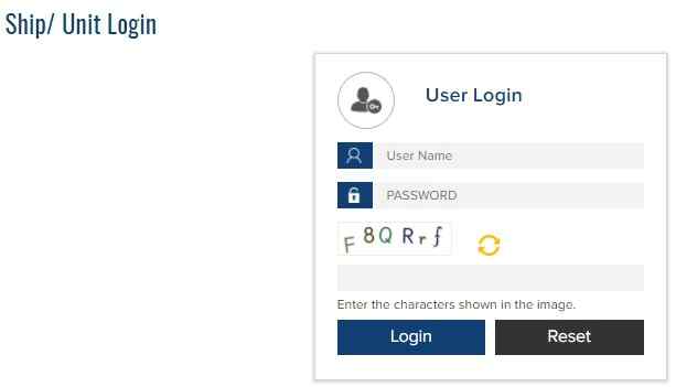 NPO NAVPAY Unit Login