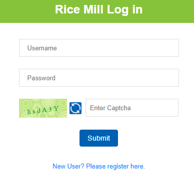 Ricemill Registration