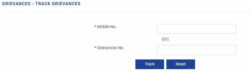 Track Grievance 