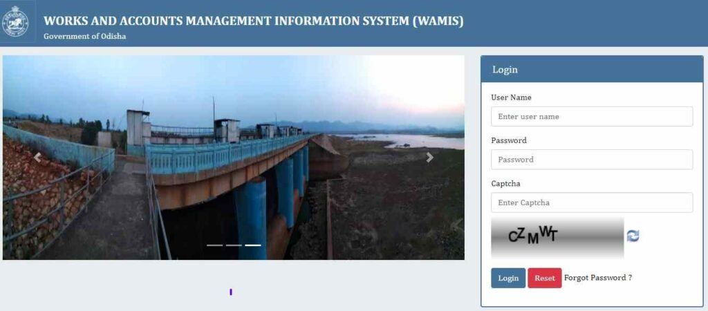 WAMIS Odisha Login Accounts and Management Portal 