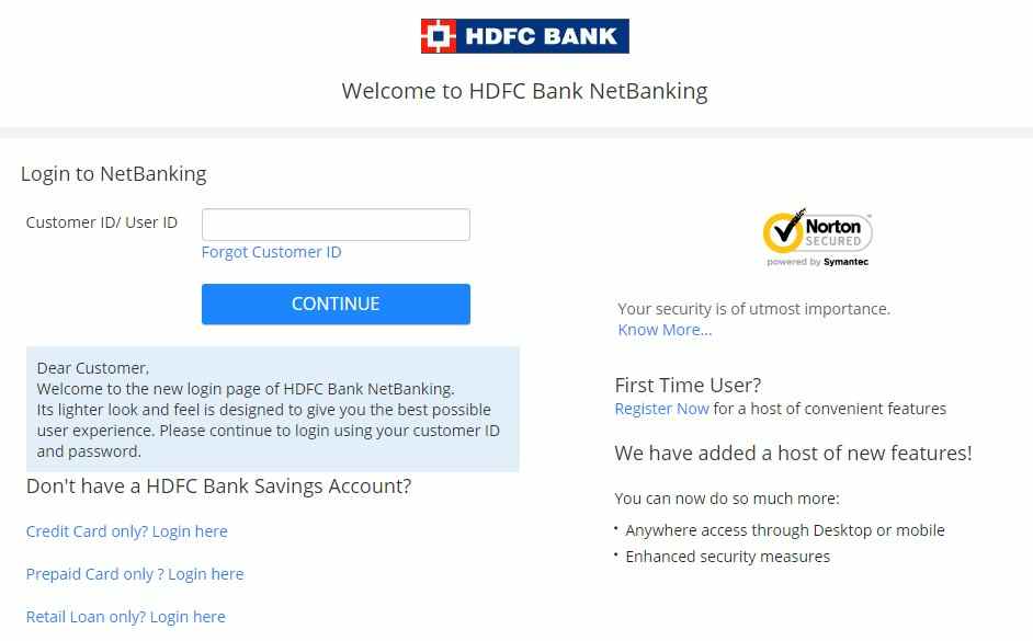 HDFC Passbook Download