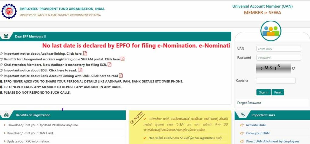 EPF Withdrawal